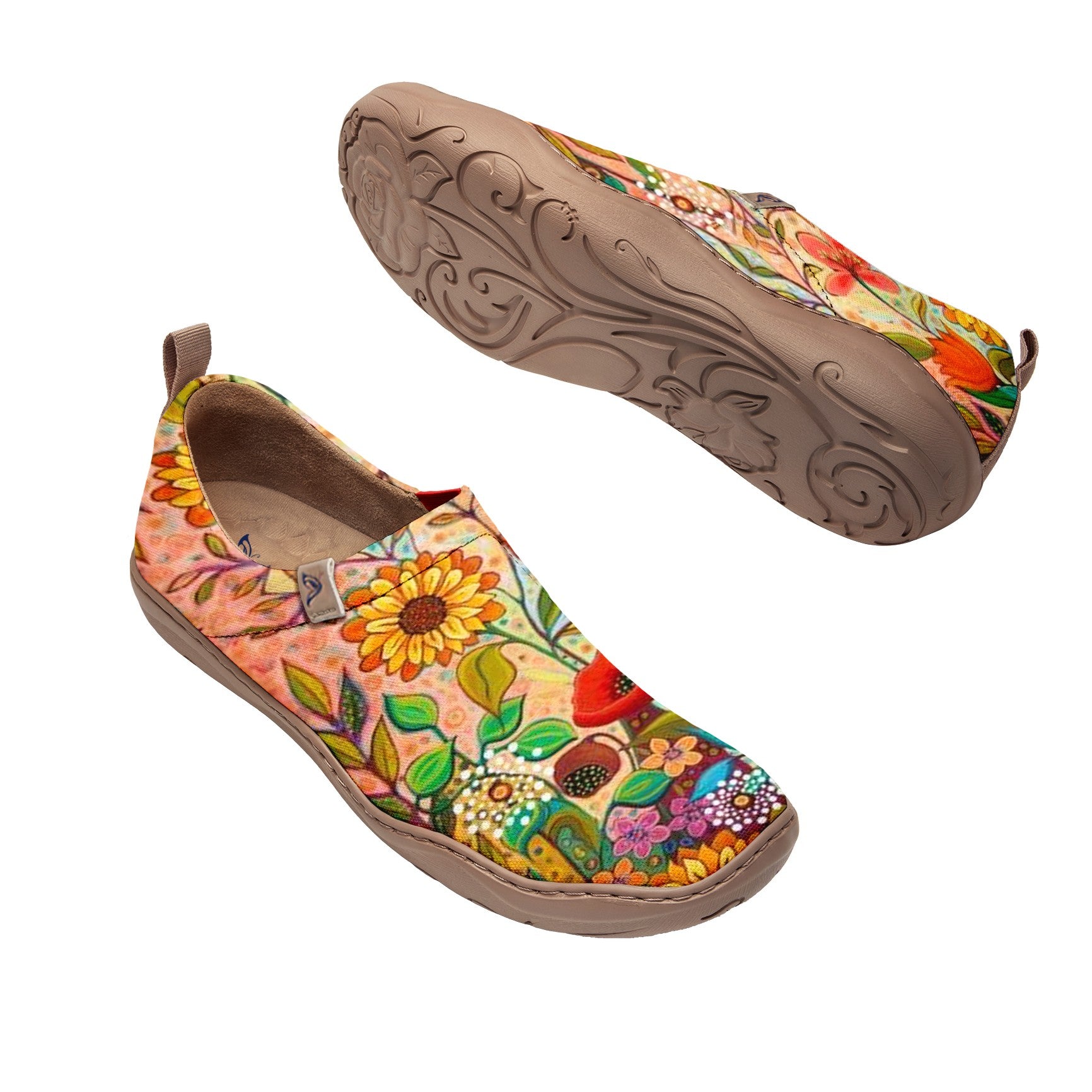 Golden Flora Slip-On