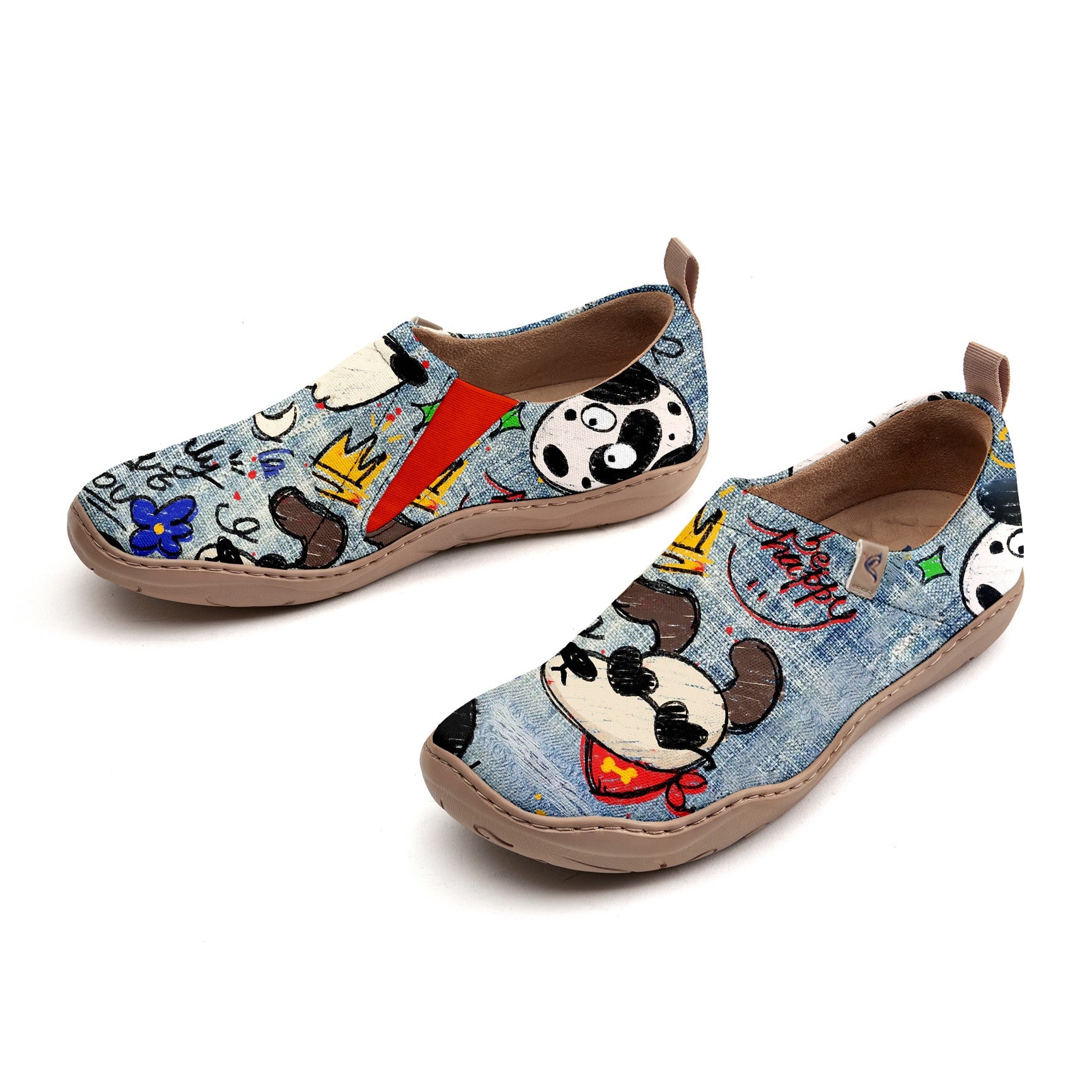 Graffiti Dog Slip-On
