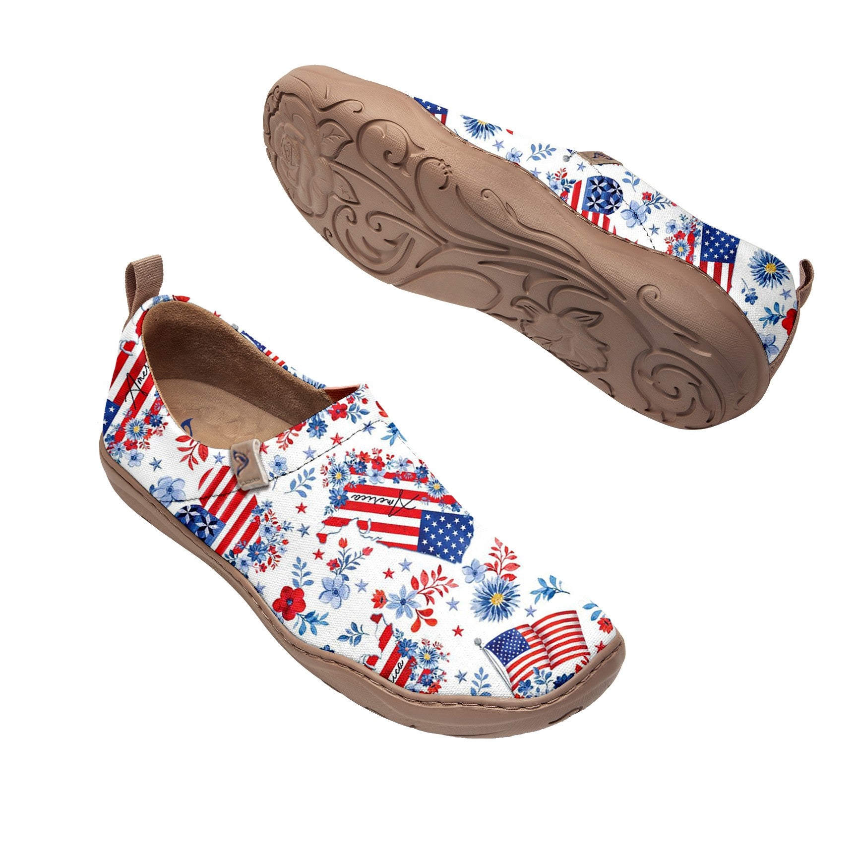 Independence Bloom Slip-On
