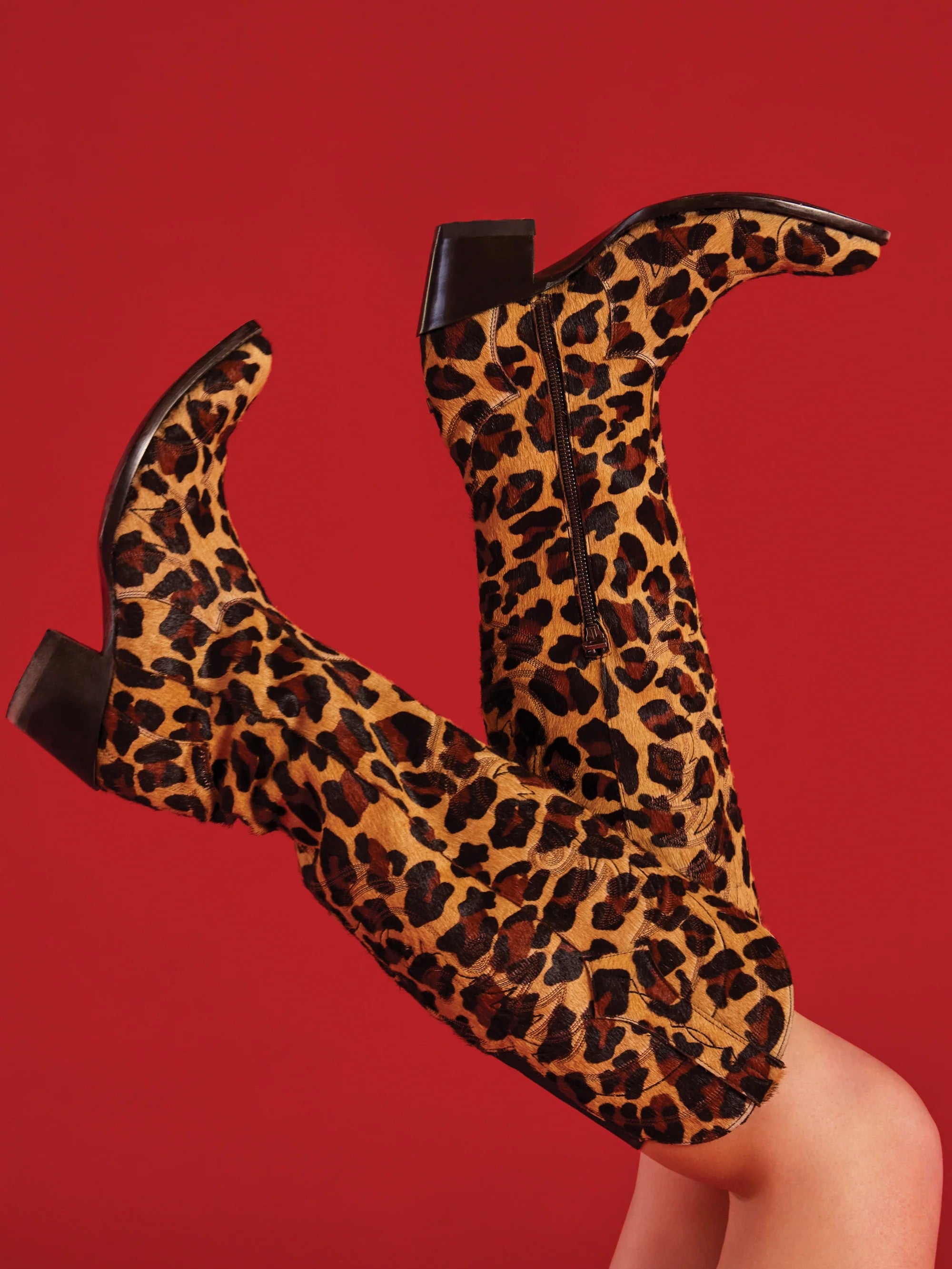 Long Tall Sally Cheetah Boot