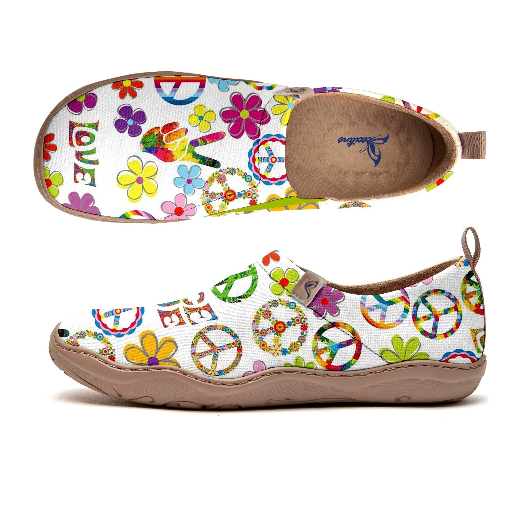 Love and Peace Slip-On