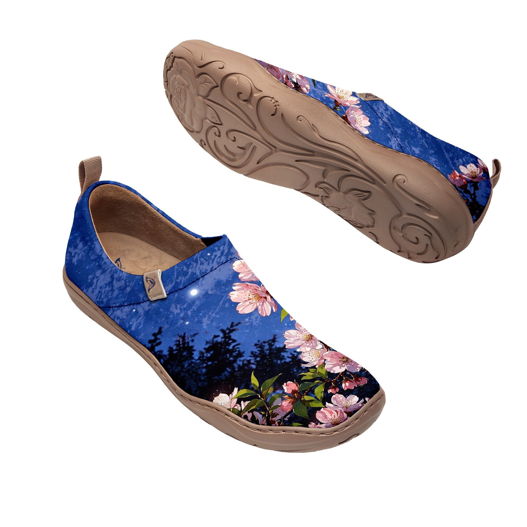 Moonlit Sakura Slip-On