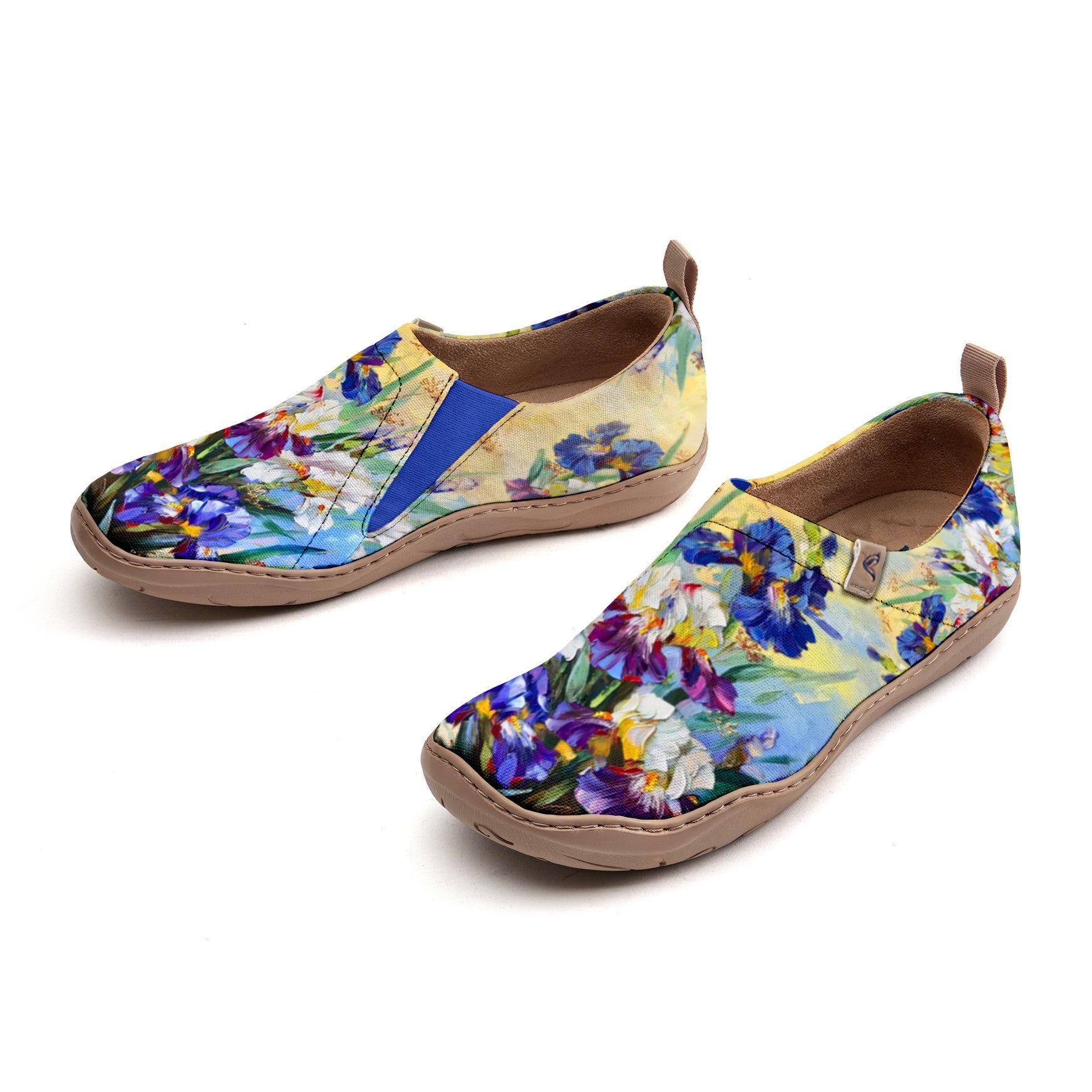 Oil Painting Iris  Slip-On