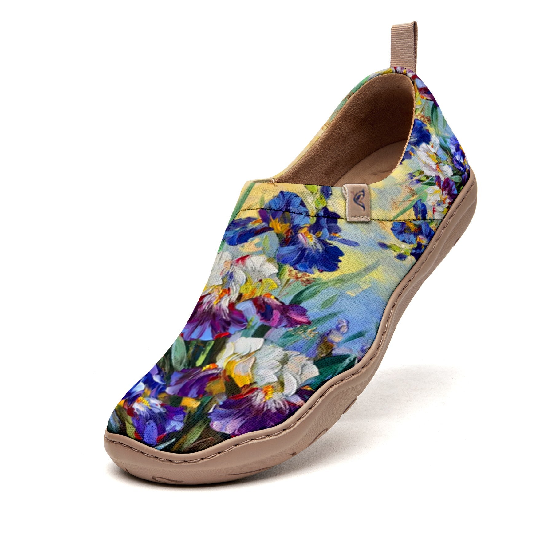 Oil Painting Iris  Slip-On