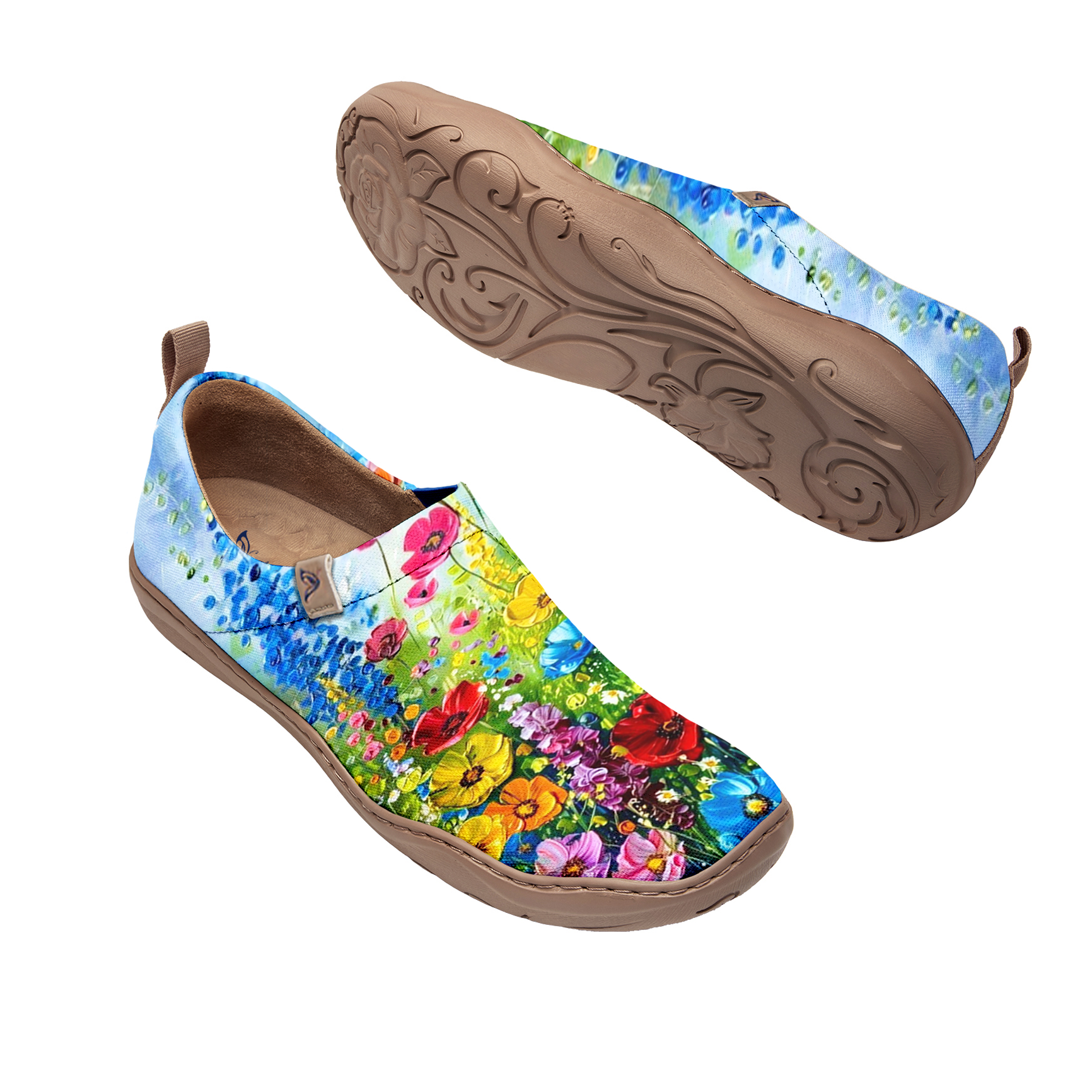 Painted Petals Dream  Slip-On