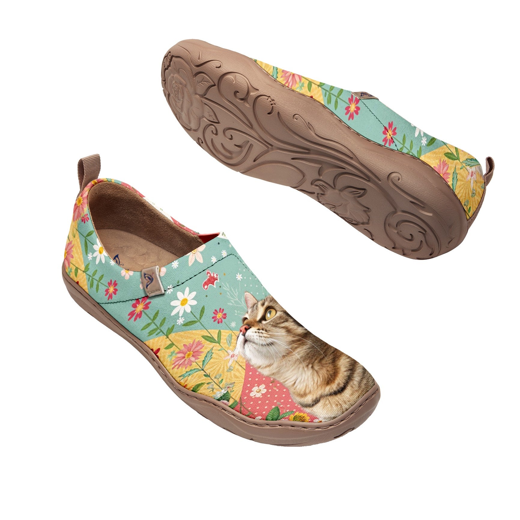Plaid Kitten Slip-On