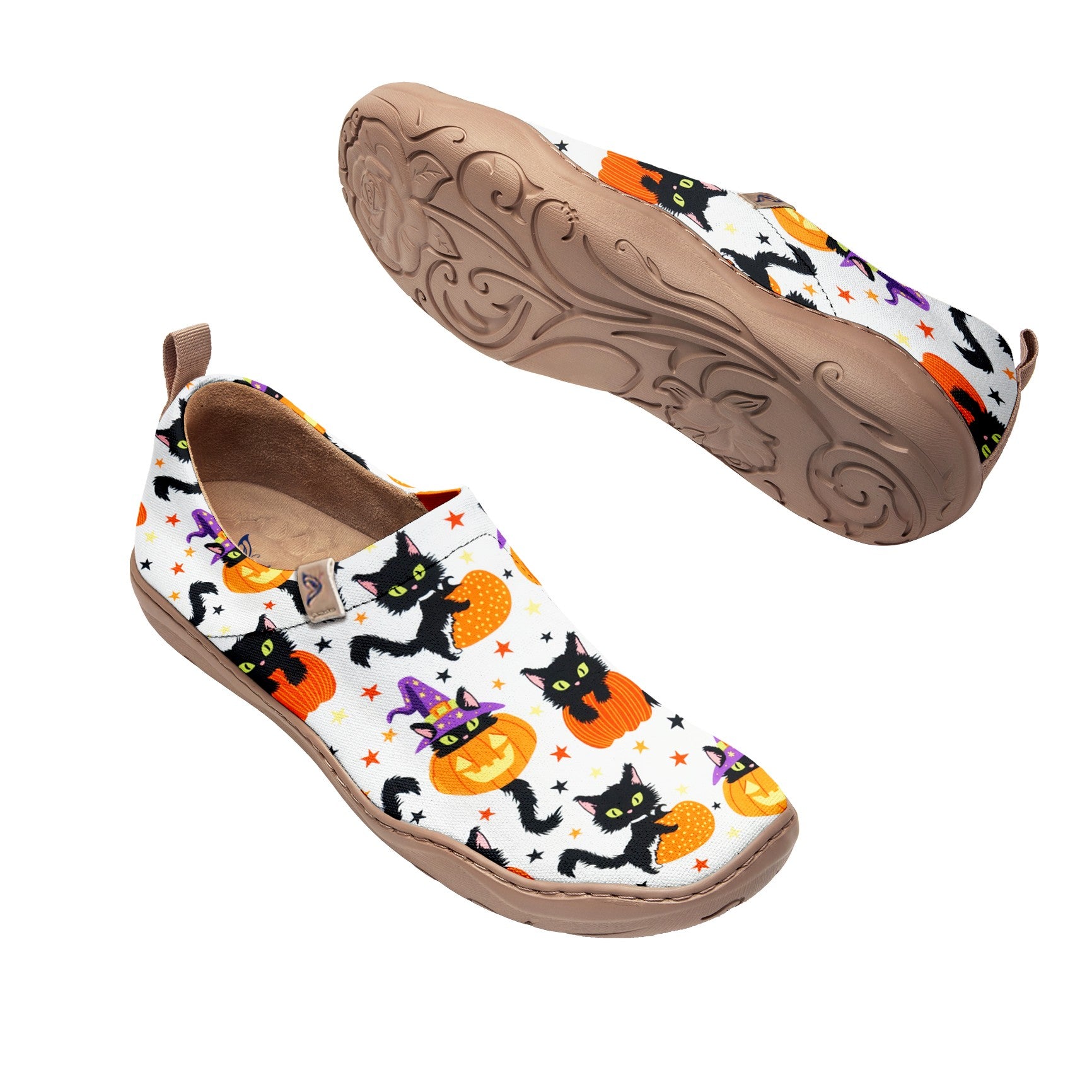 Pumpkin Cat Slip-On
