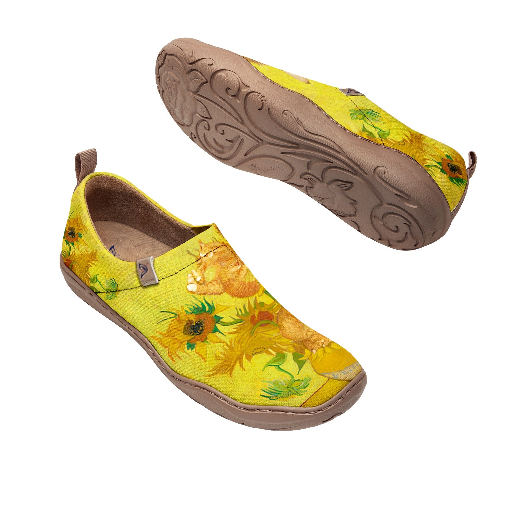Sunflowers and Cats Slip-On