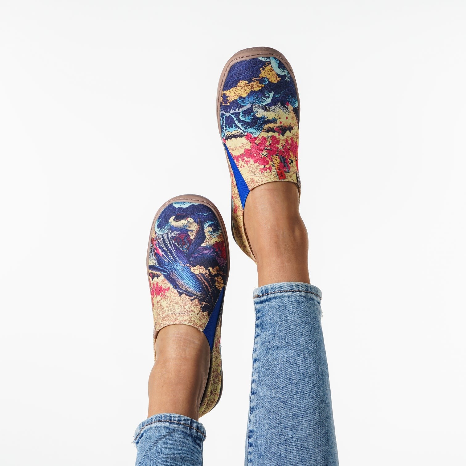 The Great Wave  Slip-On