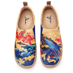 The Great Wave  Slip-On
