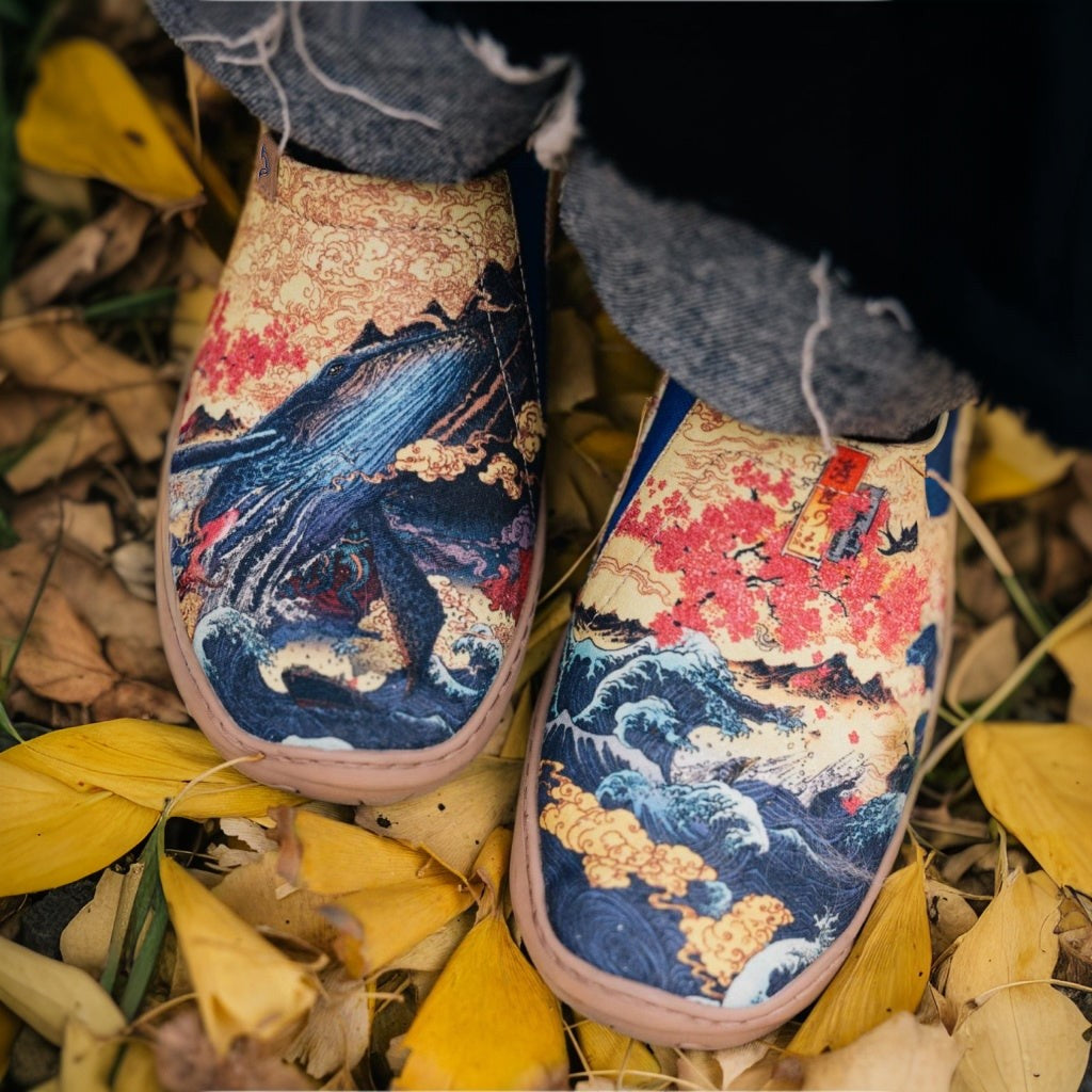 The Great Wave  Slip-On