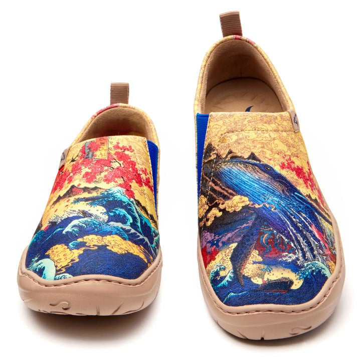 The Great Wave  Slip-On