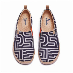 Thread of Maze Slip-On