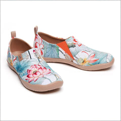 Tranquil Lotus Slip-On