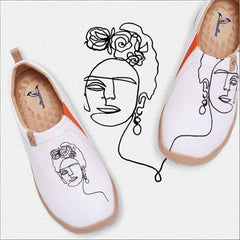 Unibrow Women Slip-On
