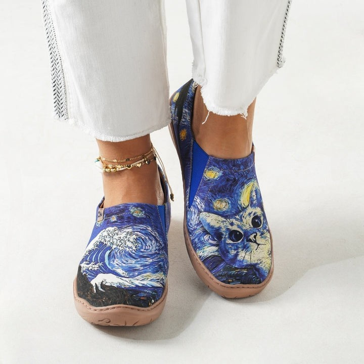Van Gogh Starry Night  Slip-On