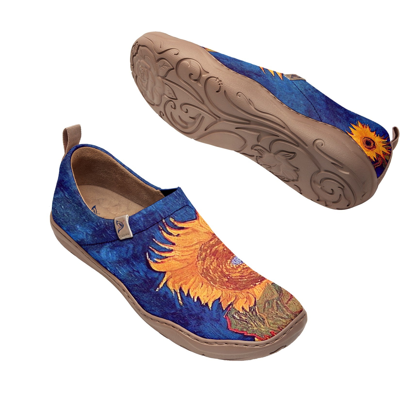 Van Gogh's Sunflowers Slip-On