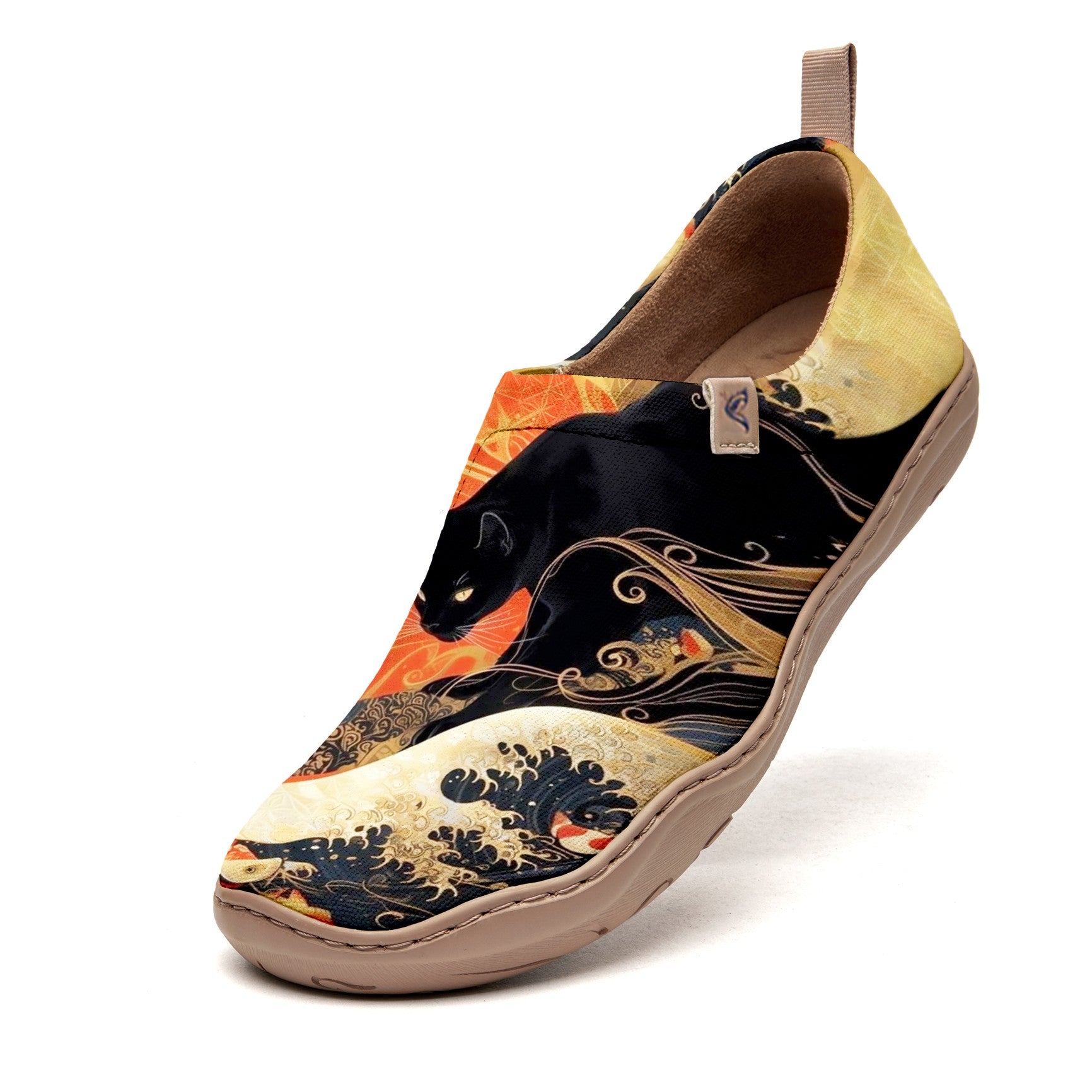 Wave Cat Slip-On