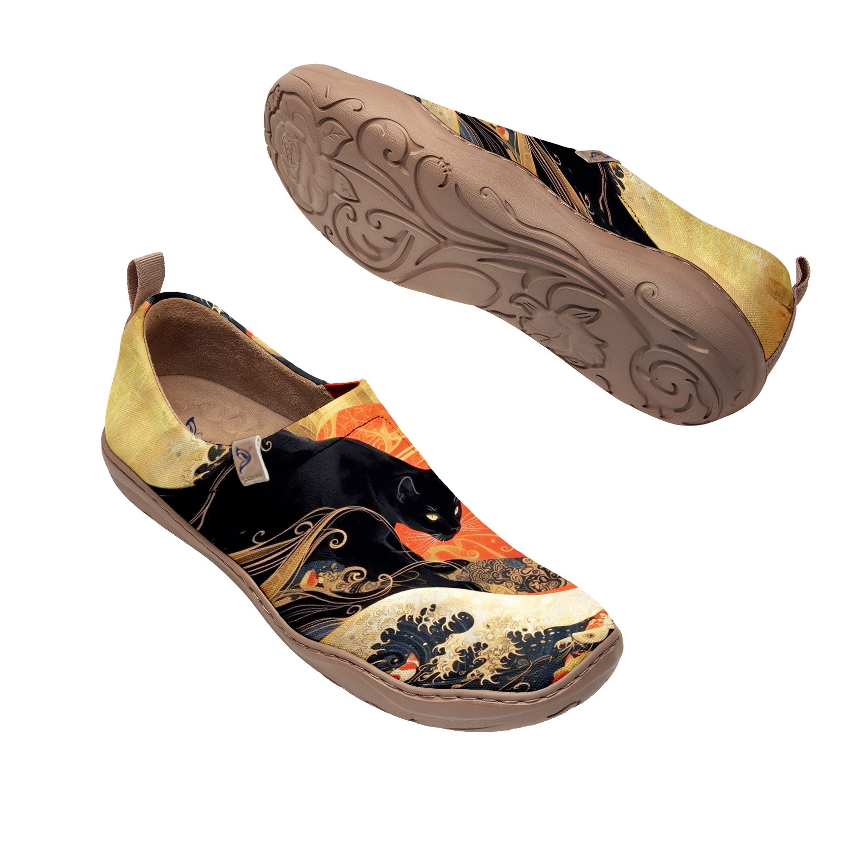Wave Cat Slip-On