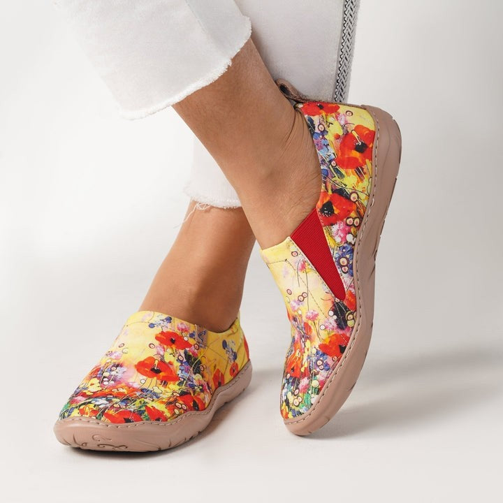 Yellow Wildflowers  Slip-On